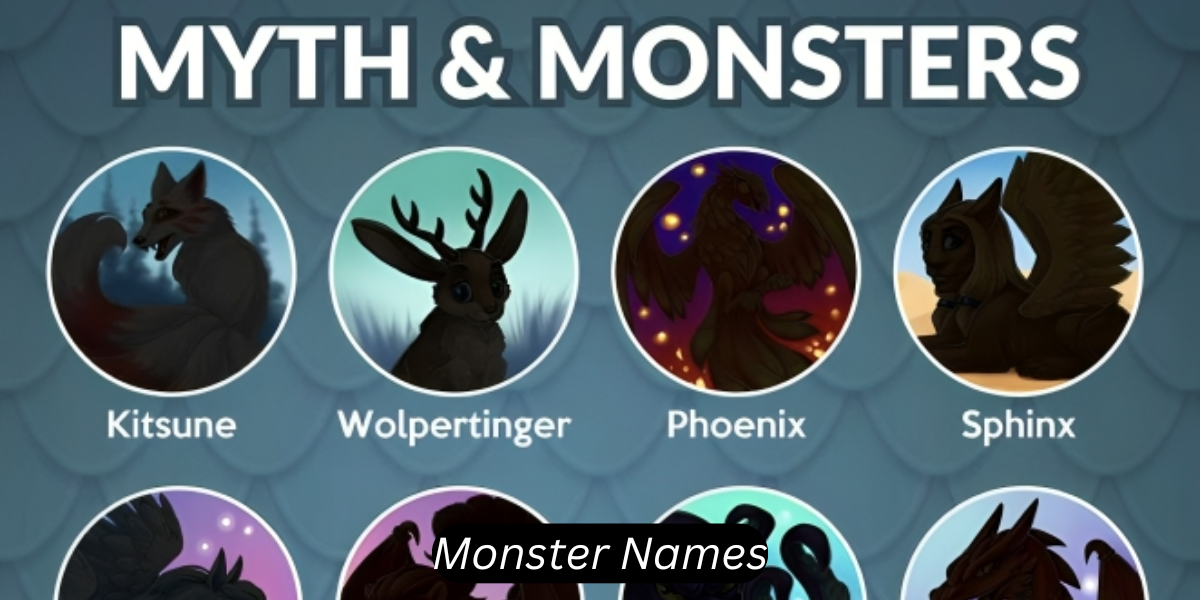 monster names